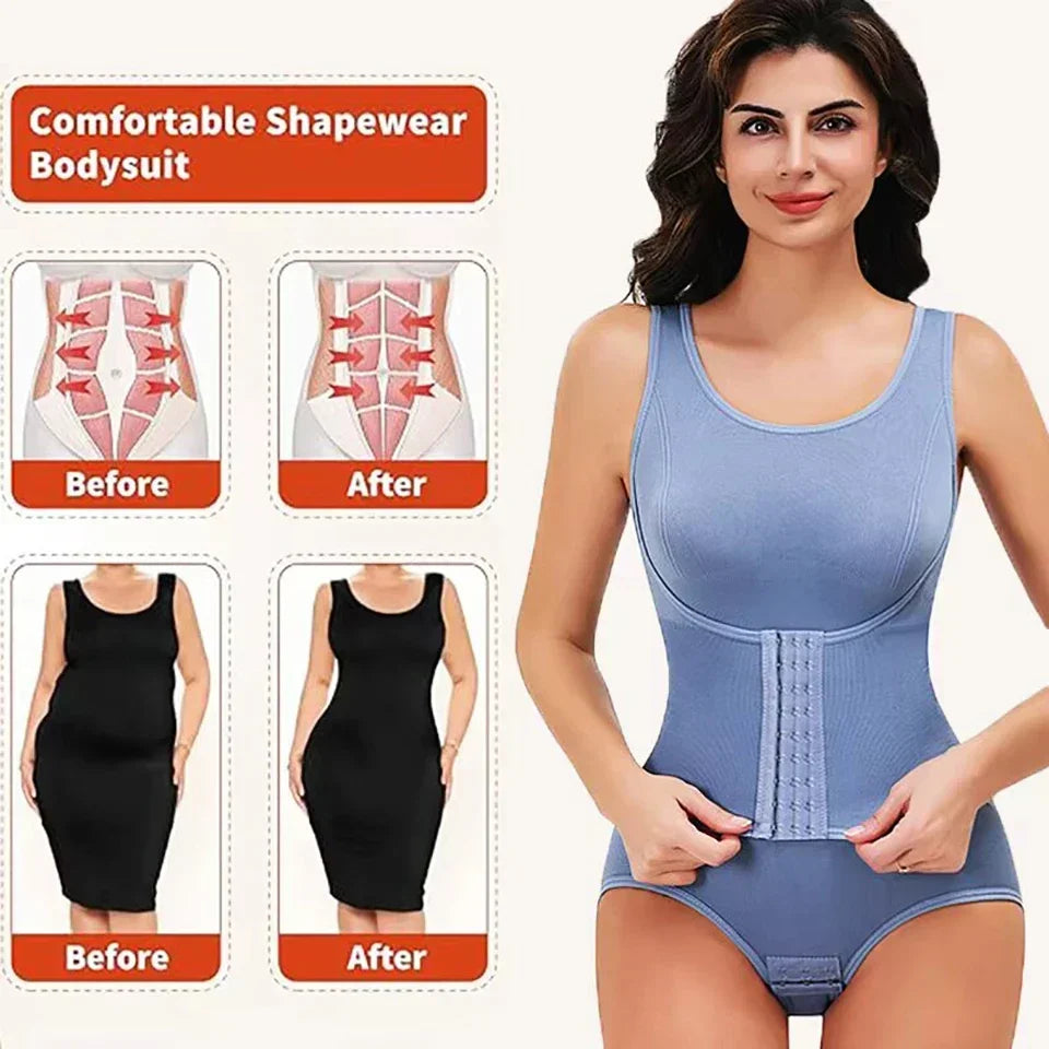 2026 nouveau Body Shapewear avec ceinture à glissière femmes ventre contrôle Fajas corps Shaper taille formateur minceur Cincher hauts Corset