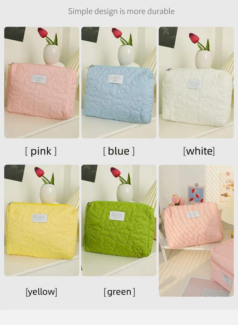 Sac à cosmétiques brodé