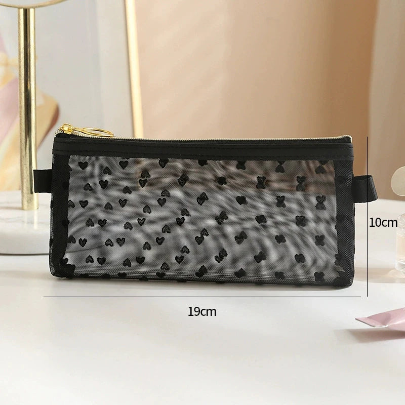 Trousse  en maille de Nylon