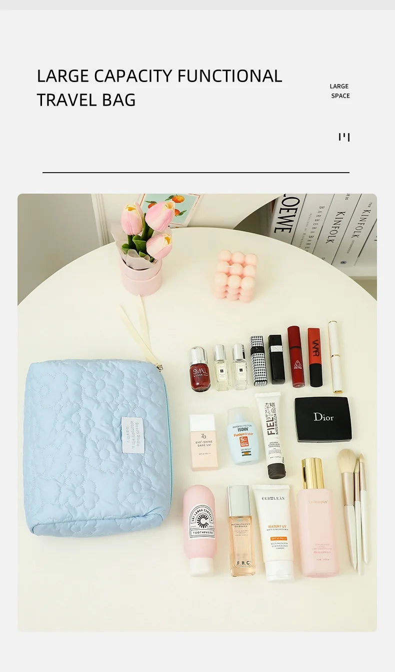 Sac à cosmétiques brodé