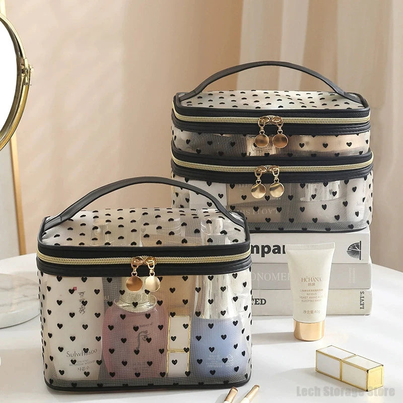 Trousse  en maille de Nylon