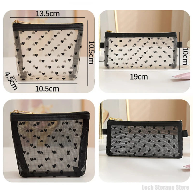 Trousse  en maille de Nylon