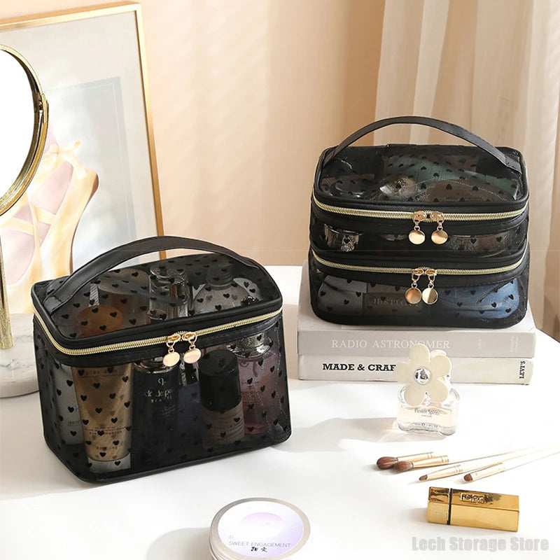 Trousse  en maille de Nylon