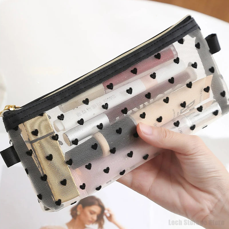 Trousse  en maille de Nylon