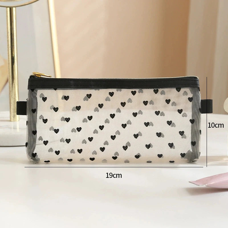 Trousse  en maille de Nylon