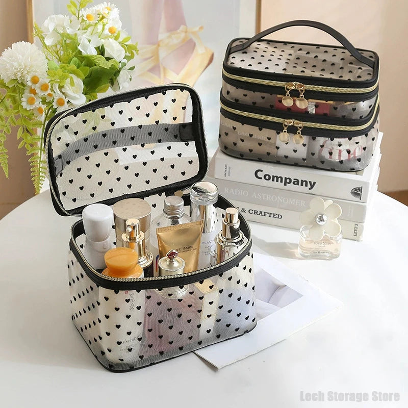 Trousse  en maille de Nylon