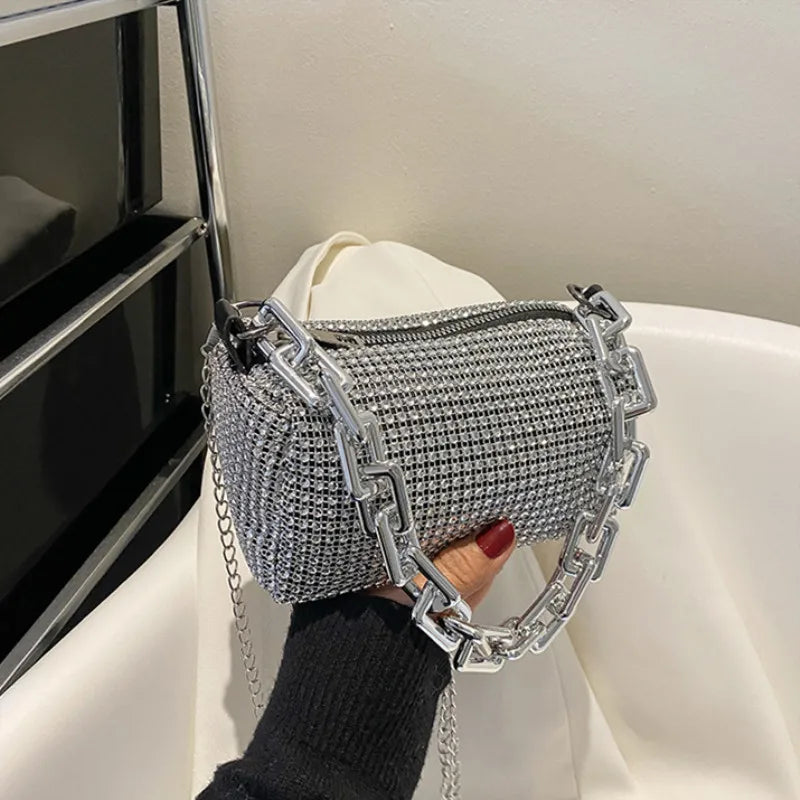 Sac chaîne scintillante