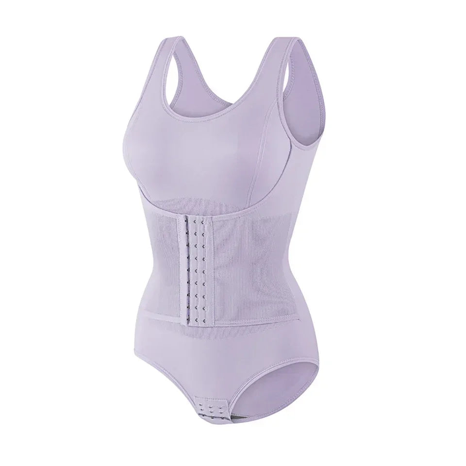 2026 nouveau Body Shapewear avec ceinture à glissière femmes ventre contrôle Fajas corps Shaper taille formateur minceur Cincher hauts Corset