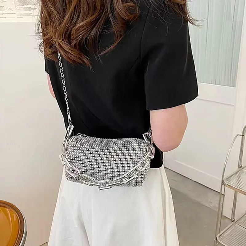 Sac chaîne scintillante