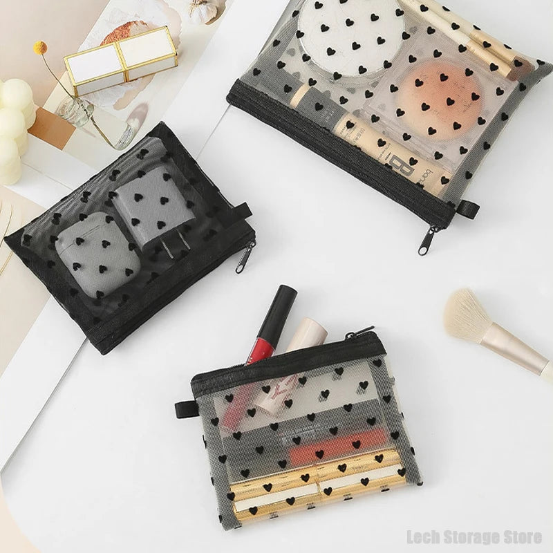 Trousse  en maille de Nylon